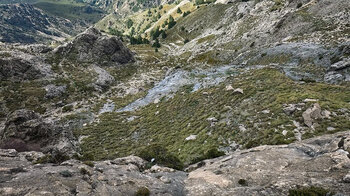 Felswände bei Tajo Volaero am La Maroma