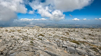 Gipfelpanorama auf dem 2.069 Meter hohen La Maroma