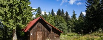 die Sexauer Hütte im oberen Renchtal
