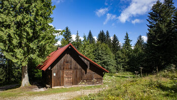 die Sexauer Hütte im oberen Renchtal