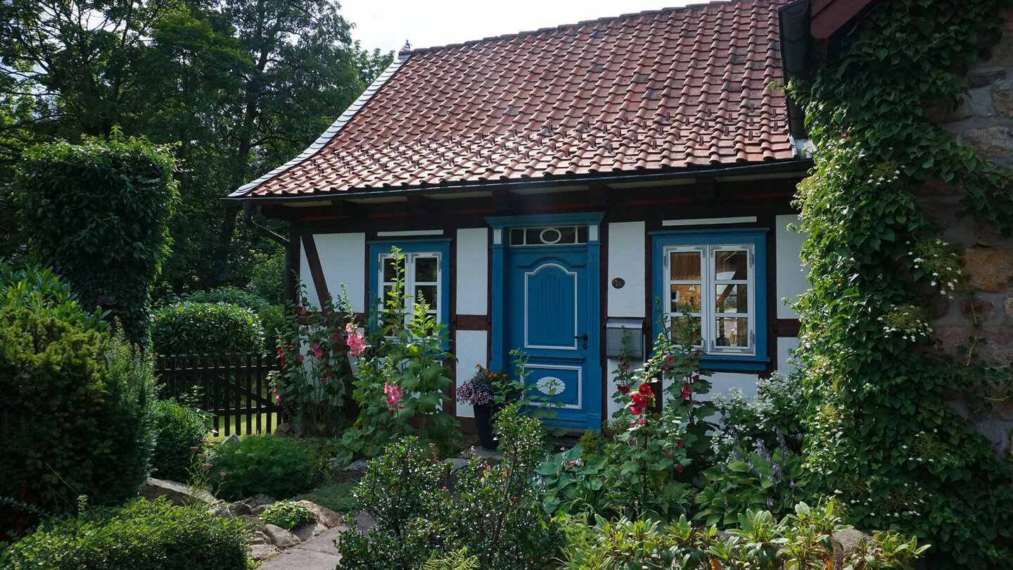 schönes kleines Fachwerkhaus in Elend im Harz in Sachsen-Anhalt kleines Fachwerkhaus in Elend im Harz