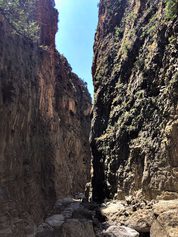 Samaria-Schlucht – Naturwunder am E4-Wanderweg