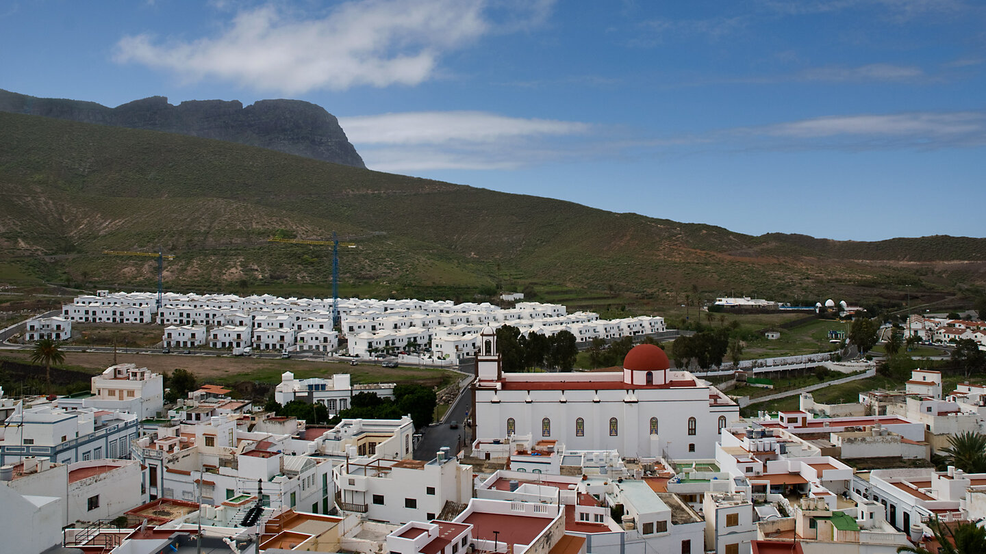 Blick zur Iglesia Matriz de Nuestra Señora de la Concepción in Agaete auf Gran Canaria Blick zur Iglesia Matriz de Nuestra Señora de la Concepción in Agaete auf Gran Canaria