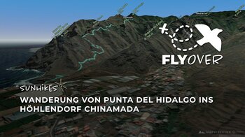 Spektakuläre Felsenpfade im Anaga-Gebirge: Nach Chinamada im packenden Flyover Video