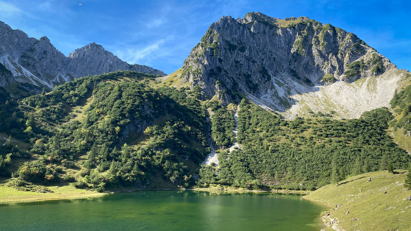 das Rubihorn und der Unterer Gaisalpsee Rubihorn und der Unterer Gaisalpsee