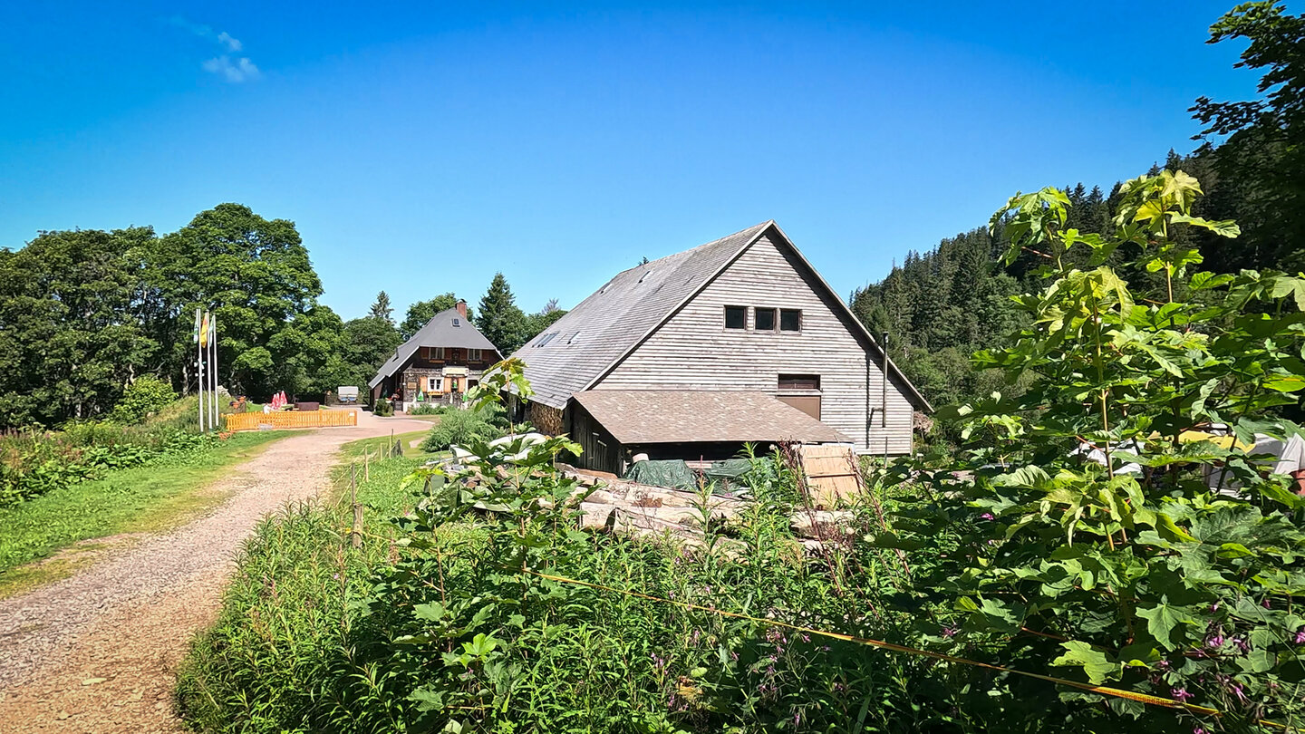 die Zastler Hütte am Feldberg lädt zur Rast ein