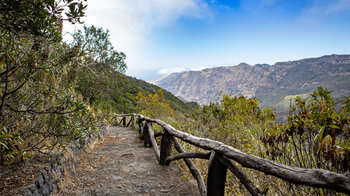 gut befestigter Wanderweg El Balaidero