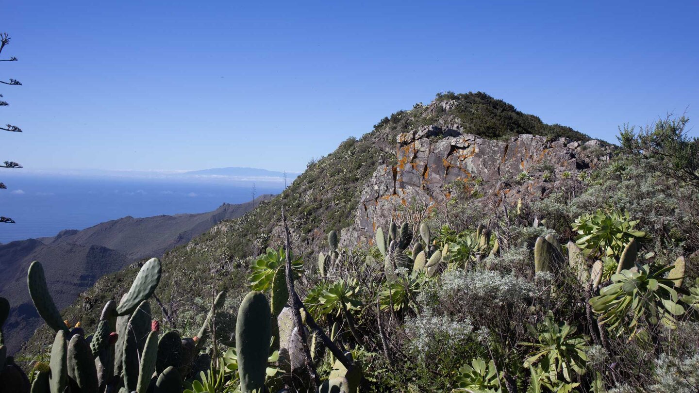 Felskuppe auf der Cumbre de Bolico