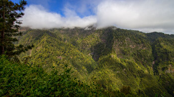 Berge und Schluchten im Naturpark Las Nieves