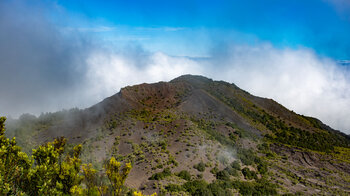 der Vulkankrater Tanganasoga vom Camino de la Virgen
