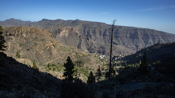 Aussichten von der Carretera Pinar auf Barranquillo Andrés