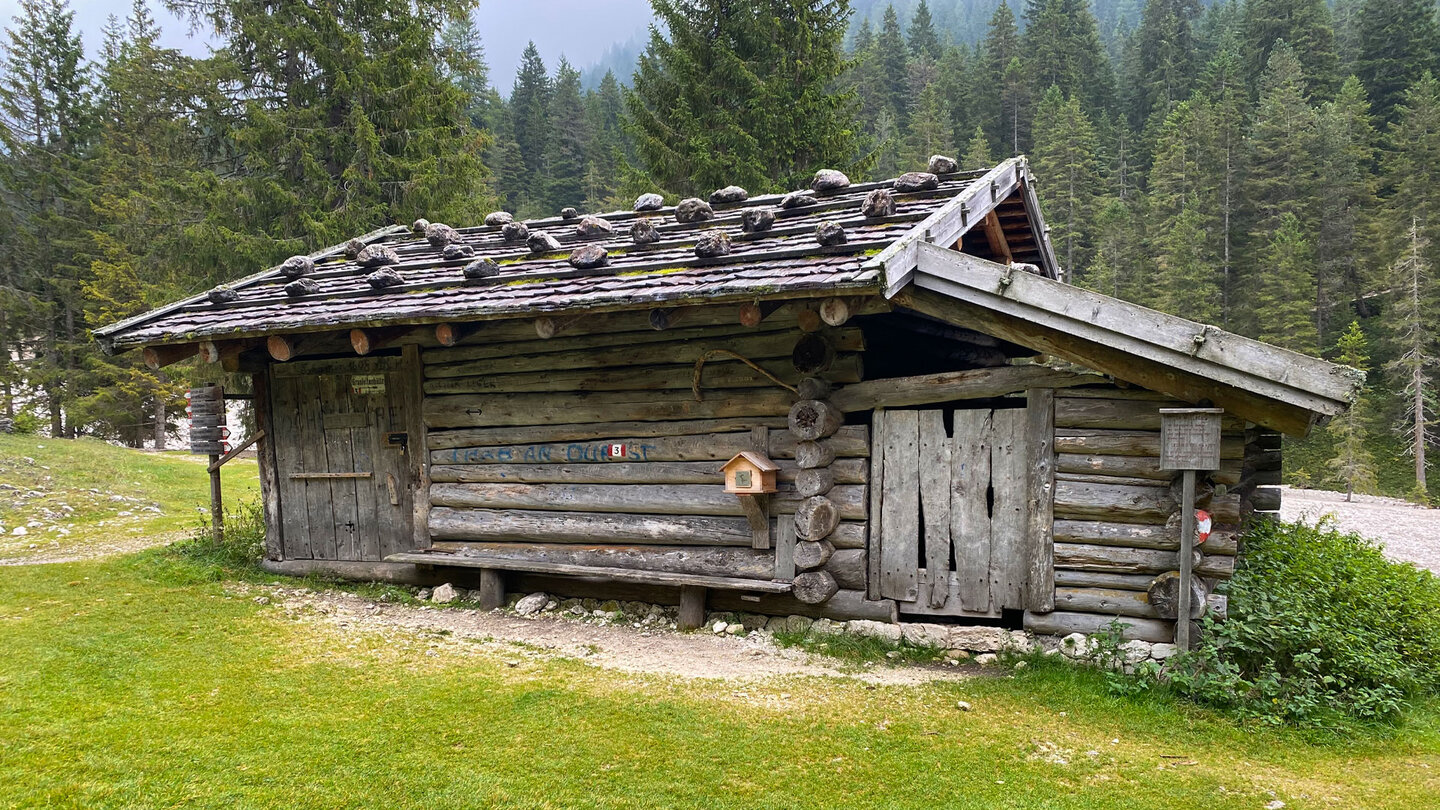 Hirtenheimhütte im Tschamintal