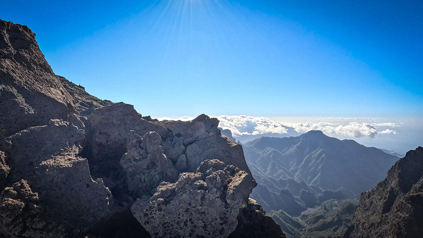 spektakuläre Ausblicke in die Caldera entlang der Ruta de la Crestería