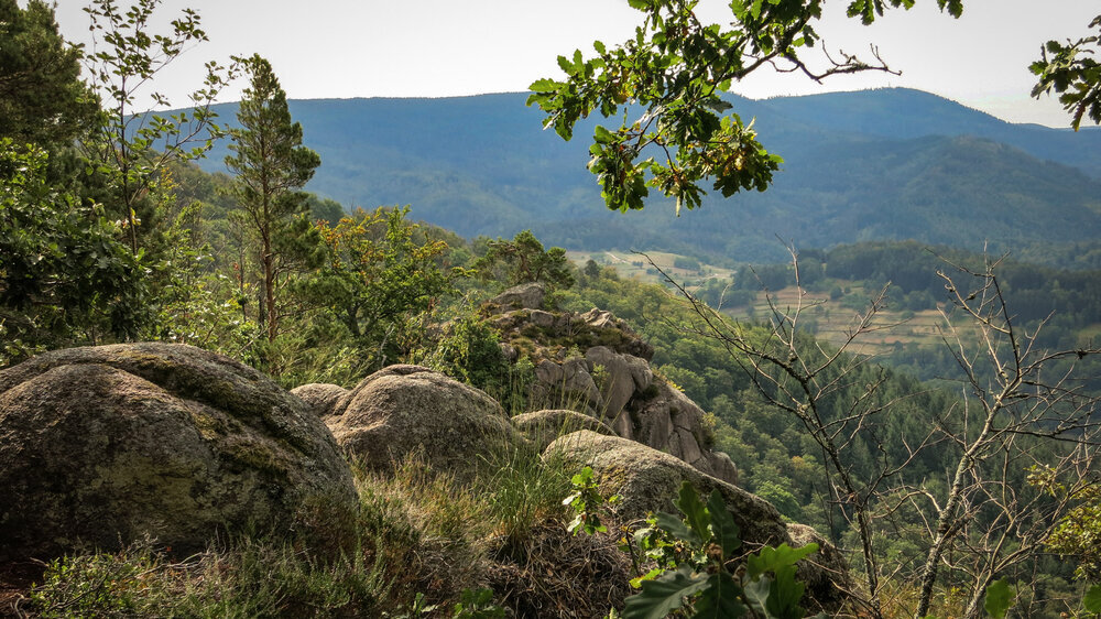Ausblick bei den Rockertfelsen Ausblick bei den Rockertfelsen