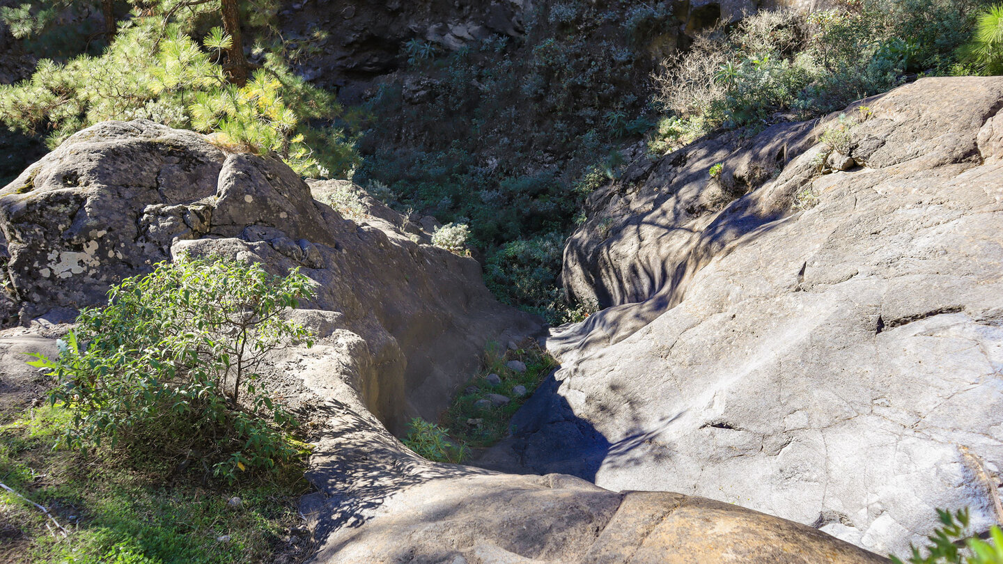 Bachbett am Grund des Barrancos de Jieque