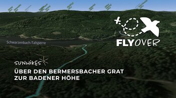 Über den Bermersbacher Grat zur Badener Höhe – Flyover