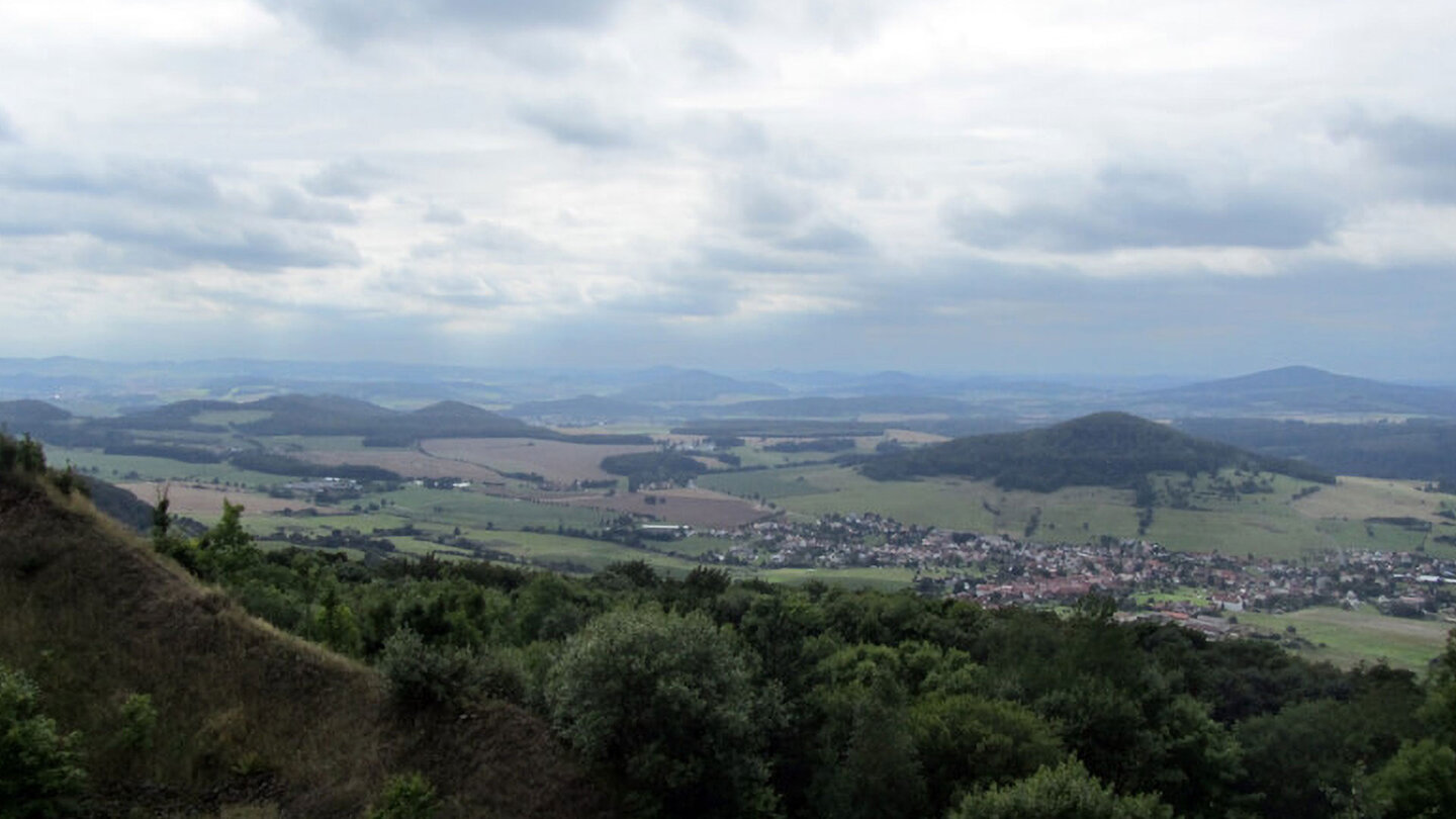 der imposante Fernblick am Öchsenberg imposanter Fernblick am Öchsenberg