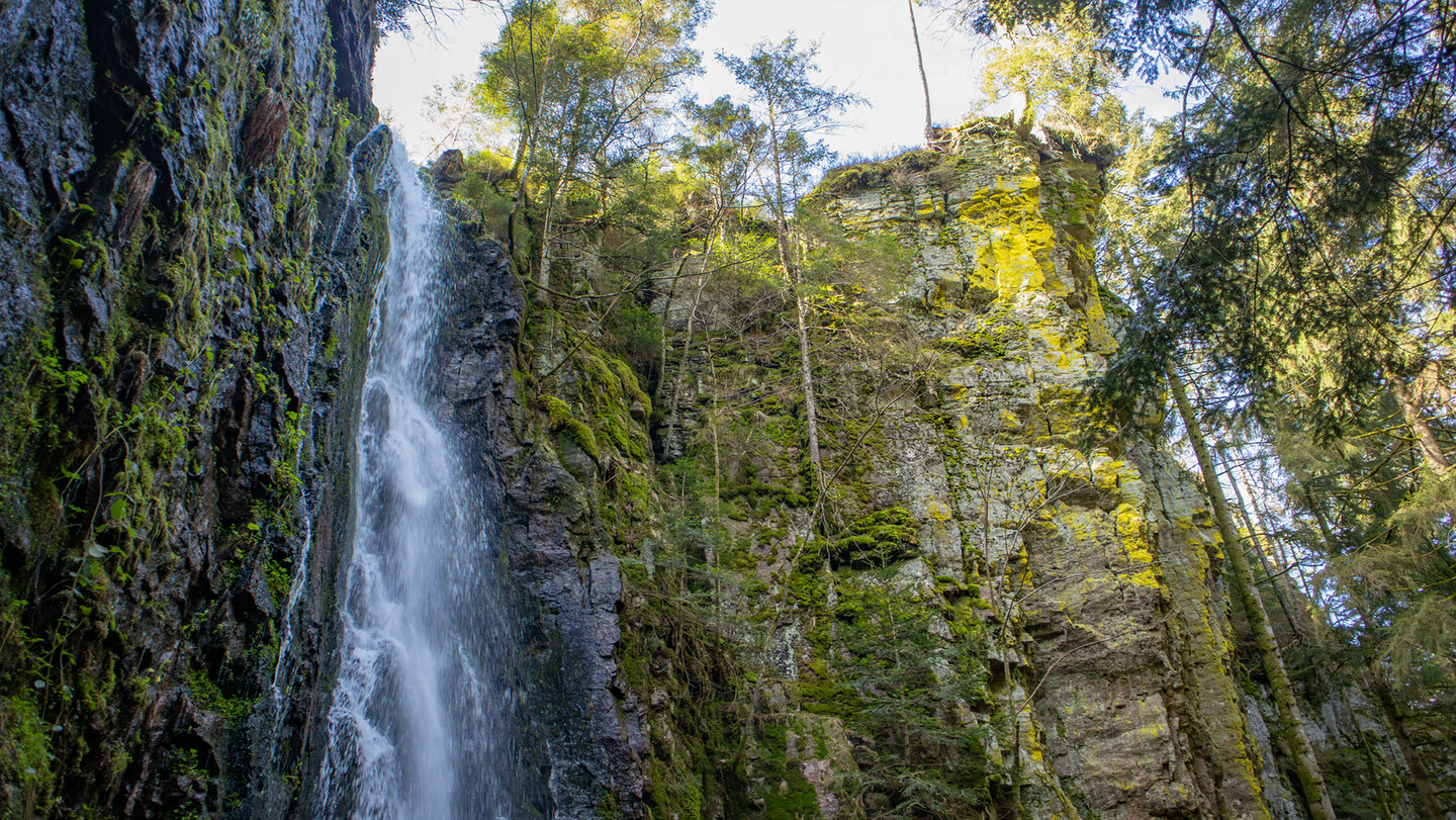 Burgbachwasserfall im Schwarzwald