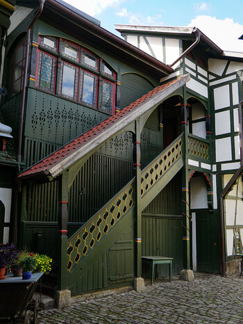 Büchnersches Hinterhaus in Meiningen