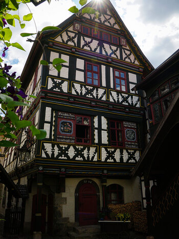 das Bürgerhaus Büchnersche Hinterhaus in Meiningen