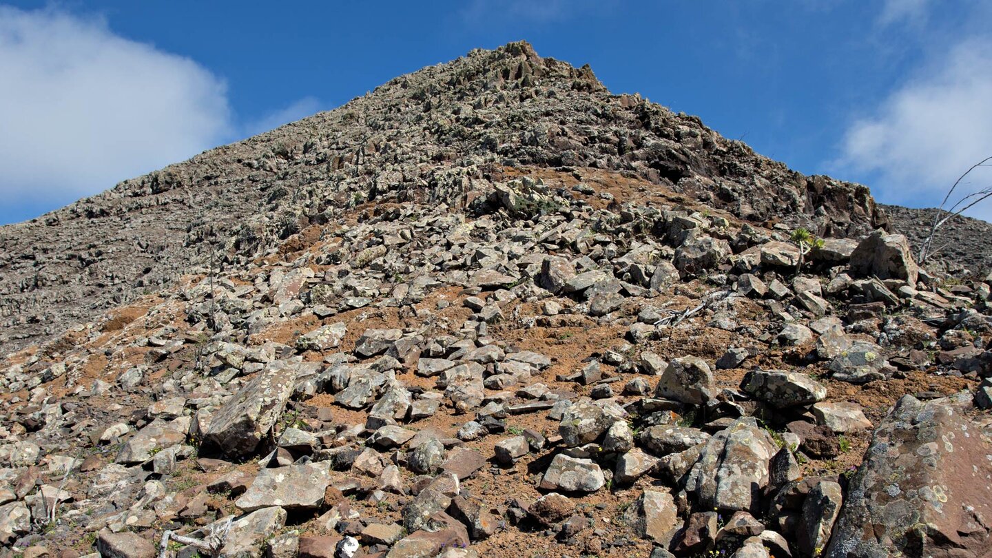 Gipfel des Pico Redondo im Monumento Natural de los Ajaches