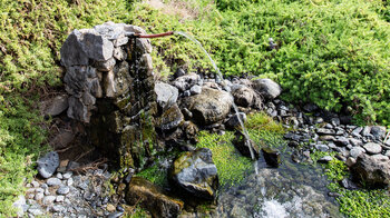 Brunnen an der Playa de Junquillo