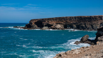 die Bucht Caleta Negra bei Ajuy