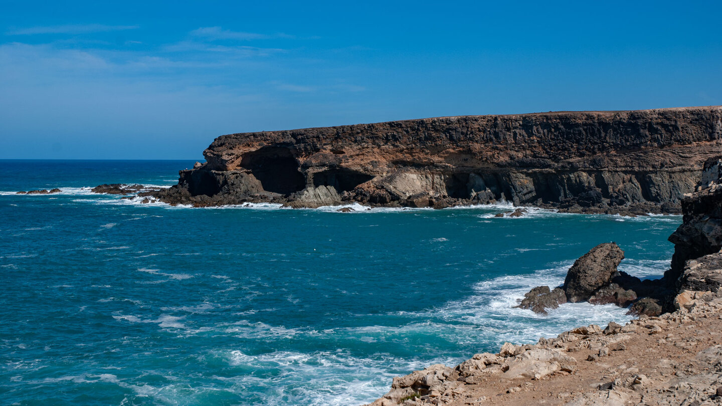 die Bucht Caleta Negra bei Ajuy