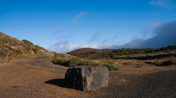 Wegkreuzung am Piedra del Regidor (Stein des Rates)