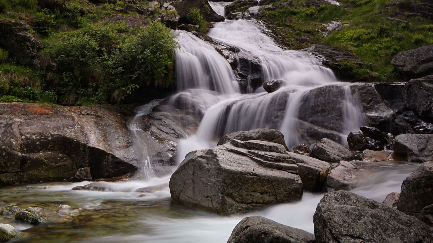 am unteren Bereich der Cascata La Froda