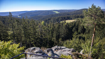Schwarzwaldpanorama vom Gipfel des Karlstein