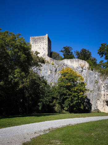 Ruine Dietfurt im Naturpark Obere Donau