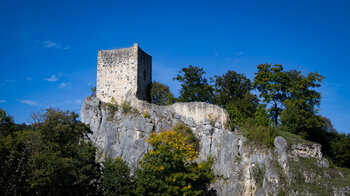 Höhenburg Dietfurt im Oberen Donautal
