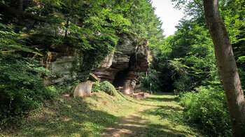 Kuhfelsen am Rodalber Felsenwanderweg