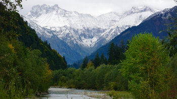 der Inn bei Fischen im Allgäu