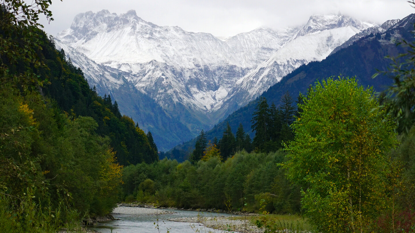 der Inn bei Fischen im Allgäu