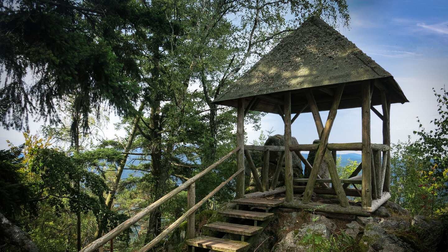 Elsbethhütte am Rockertfelsen