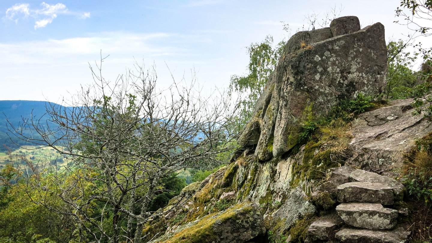 Steintreppchen auf den Dachsstein