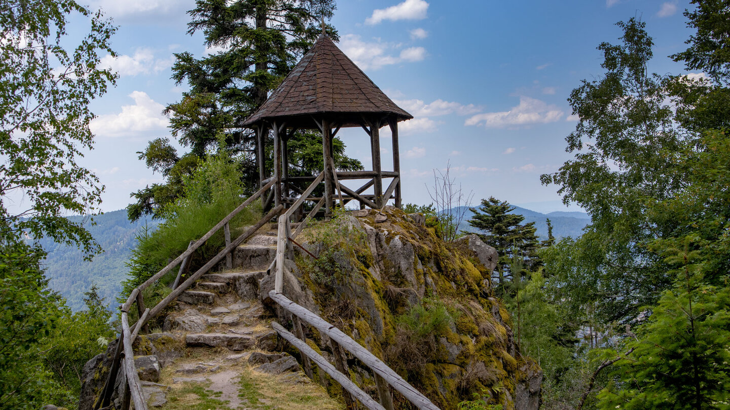 Pavillon auf den Latschigfelsen Pavillon auf den Latschigfelsen