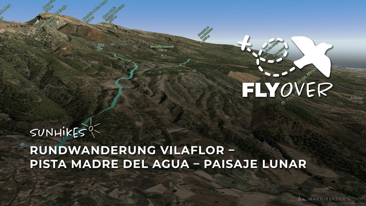 Teneriffa – Im Bann der Mondlandschaft: Die Paisaje Lunar Route bei Vilaflor im Flyover Video