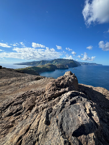 Felsformationen auf der Ponta de São Lourenço