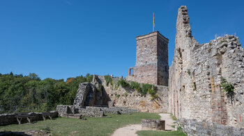 ein Highlight der letzten Etappe des Westwegs ist die Burgruine Rötteln