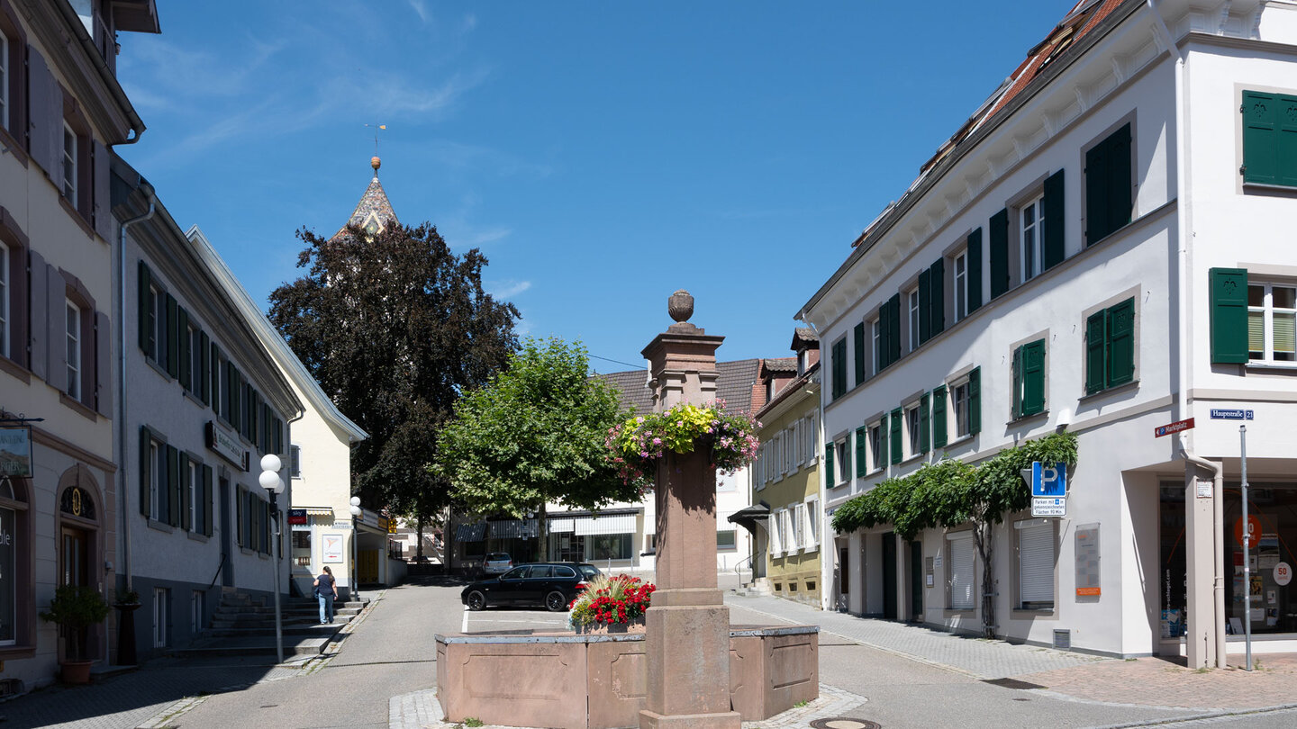 Ausgangspunkt der 14. Etappe des Westwegs ist Kandern