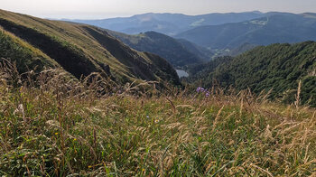 Ausblick Lac de Schiessrothried vom Col du Wormspel