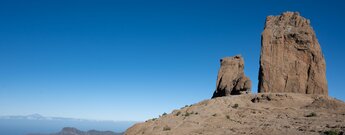 Felsformationen Rana und Roque Nublo