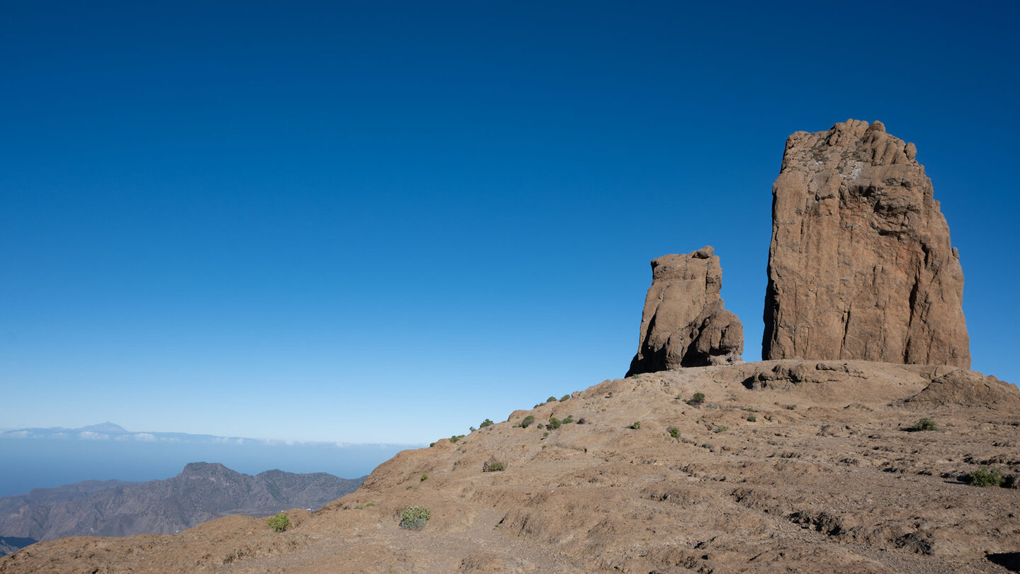 Felsformationen Rana und Roque Nublo