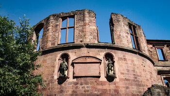 der Dicke Turm des Heidelberger Schlosses