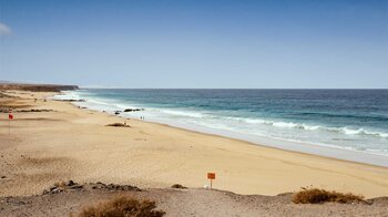 der Surferstrand Piedra Playa bei El Cotillo