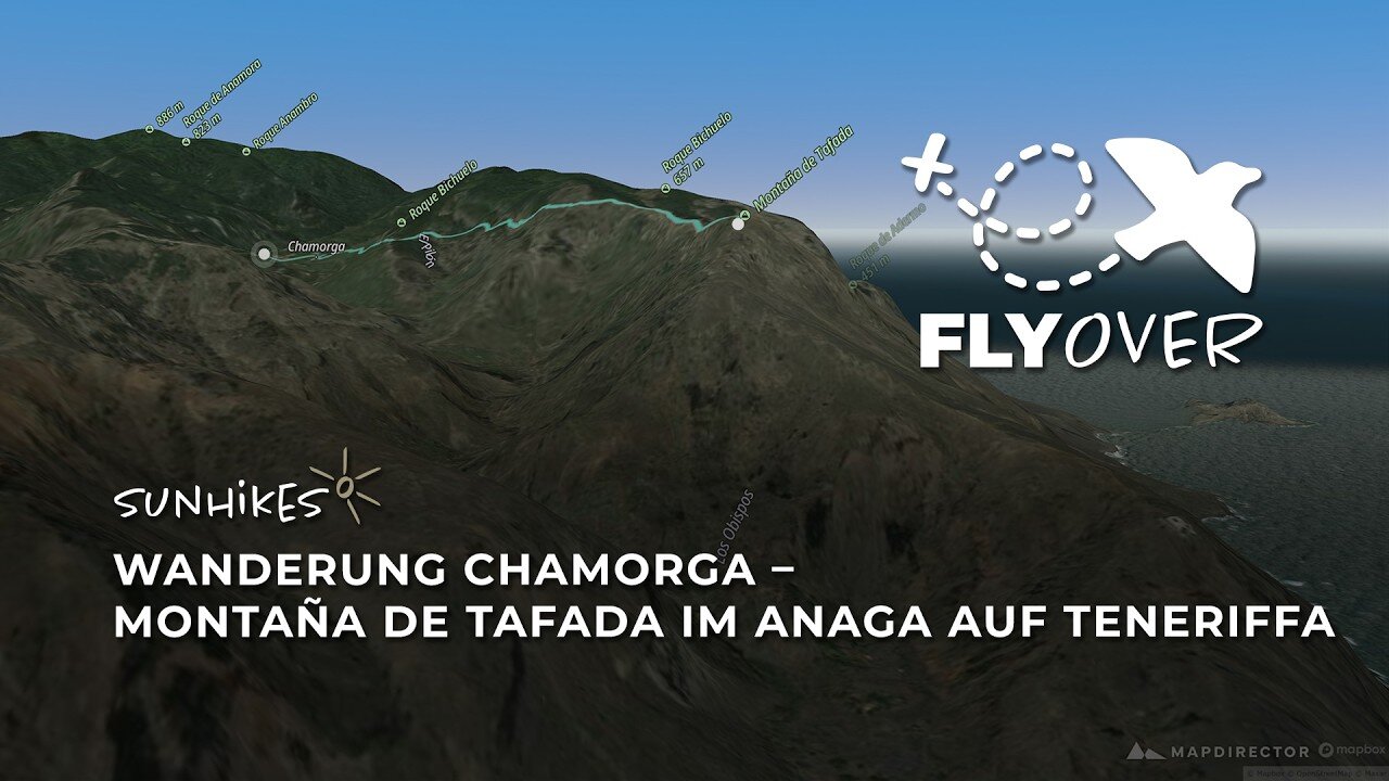 Gigantische Ausblicke über die Ostküste: Die Tafada-Gipfeltour im 3D-Flyover Video