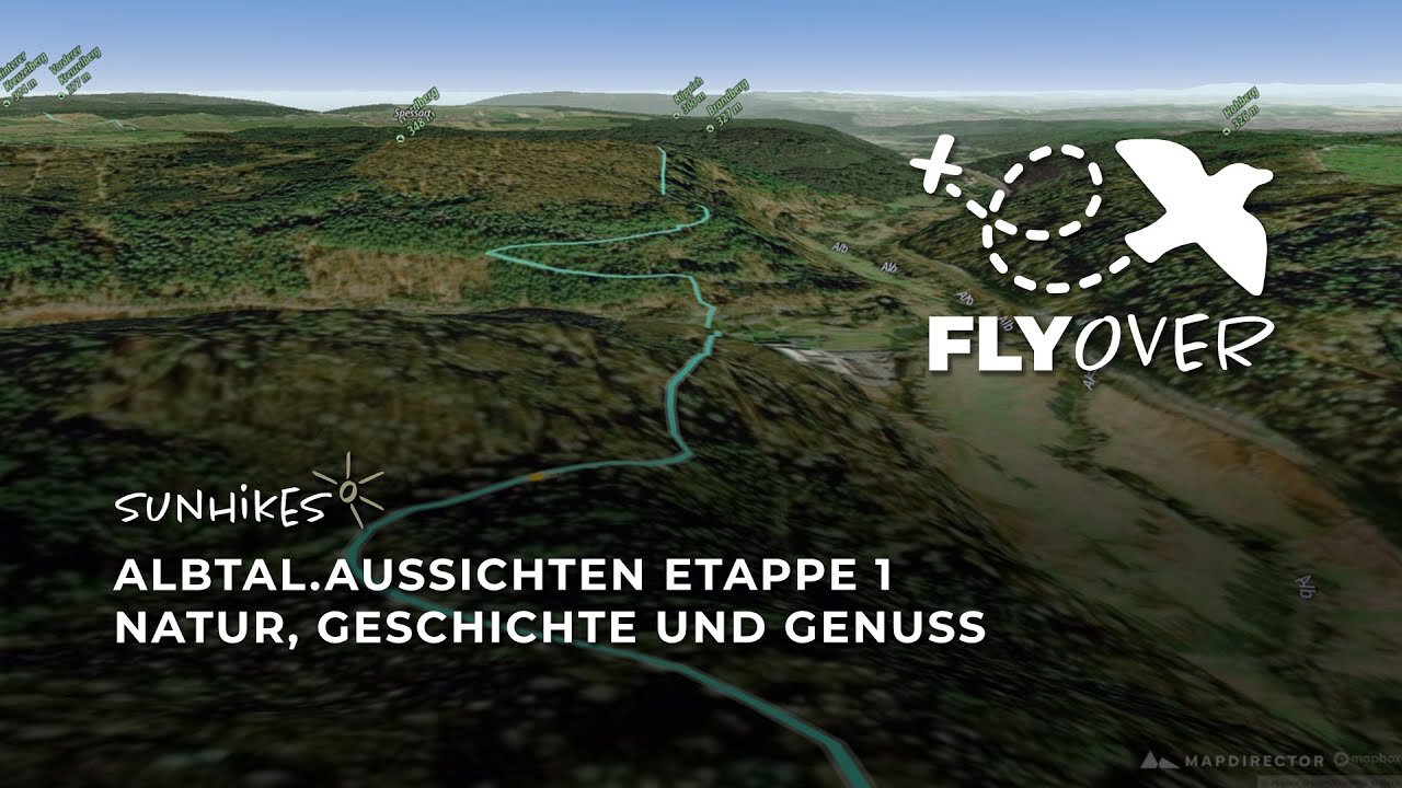 Albtal.Aussichten Etappe 1 – Flyover
